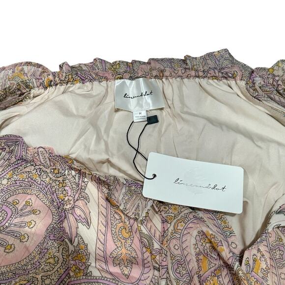 NWT! Line & Dot Paisley Boho Gianni Romper - Size Small (MSRP $148) - Picture 11 of 11